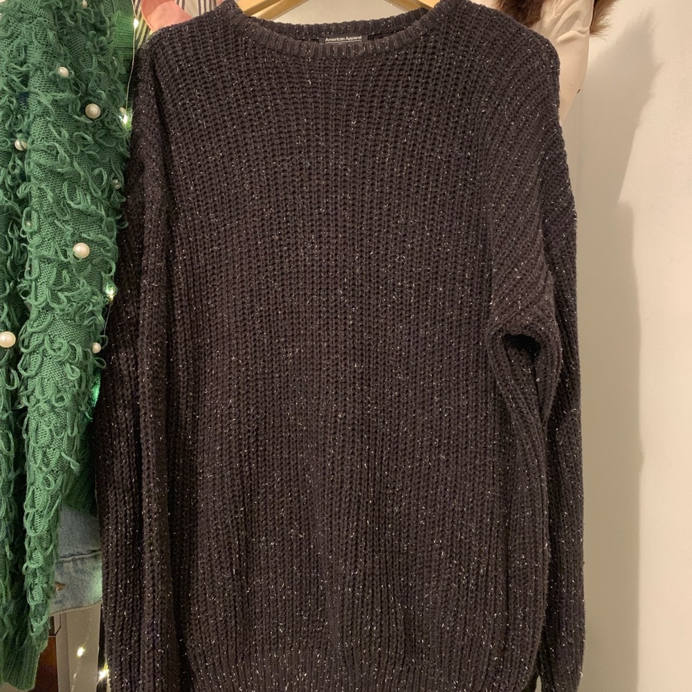 Knit pullover sweater